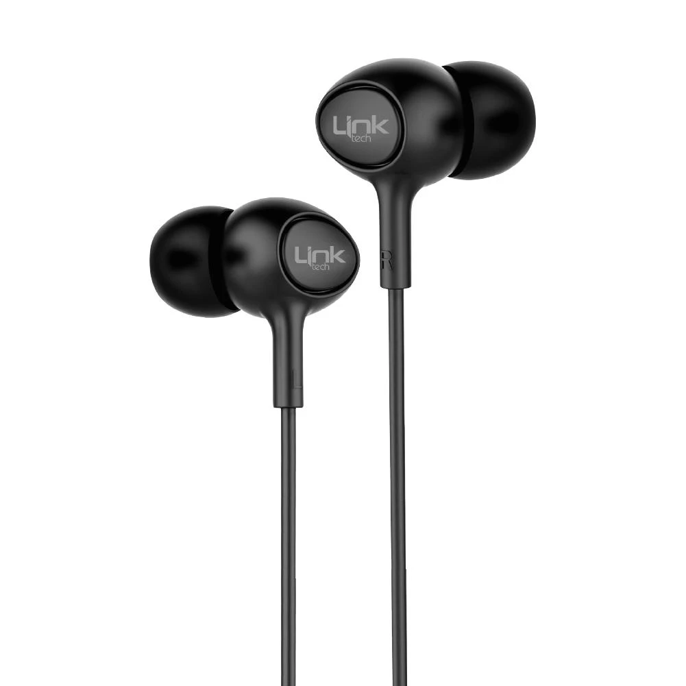 LINKTECH LHF-H60 KULAK İÇİ SÜPER BAS KABLOLU STEREO KULAKLIK SİYAH