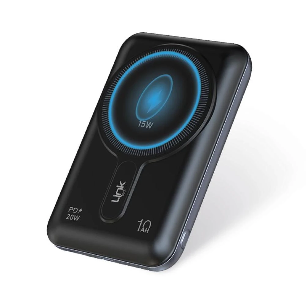 LİNKTECH PREMIUM WP22 MİNİ MAGNETİC WIRELESS POWERBANK 10000 MAH 20 W FAST CHARGİNG