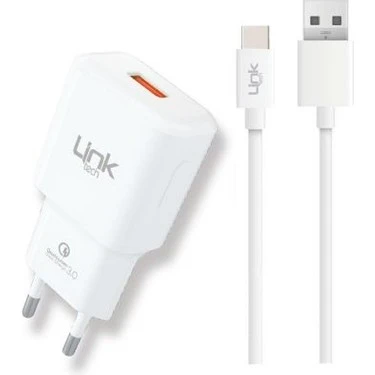 LinkTech T443 18 W Type-C Kablolu Hızlı Şarj Aleti