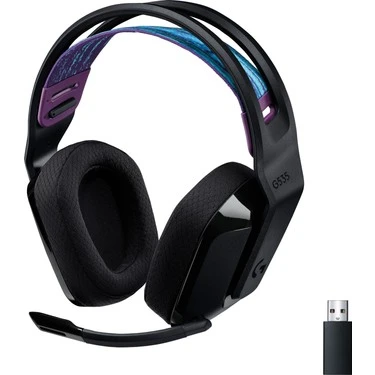 LOGİTECH G G535 LIGHTSPEED KABLOSUZ MİKROFONLU OYUNCU KULAKLIĞI - SİYAH