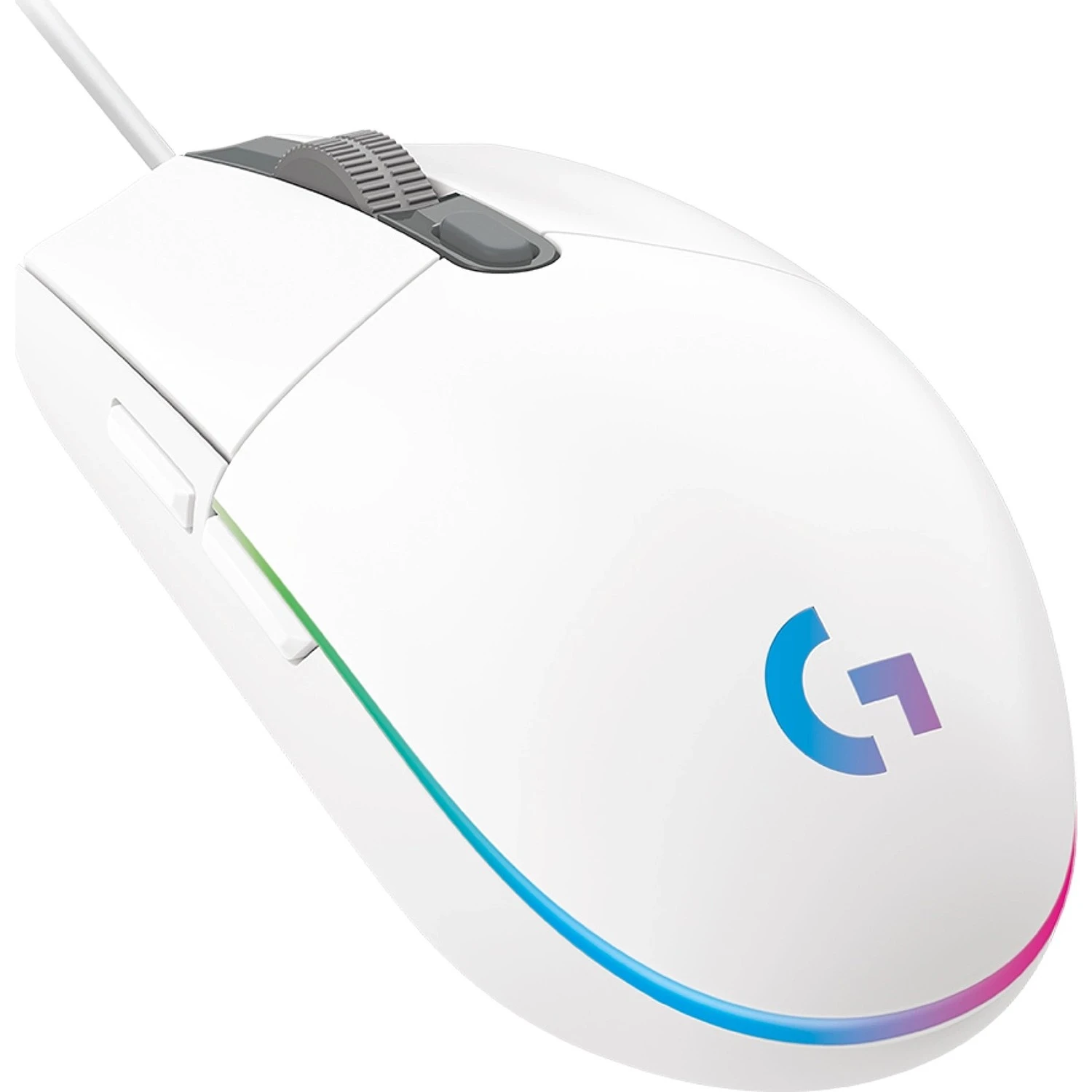 LOGITECH G203 LİGHTSYNC KABLOLU OYUNCU MOUSE BEYAZ