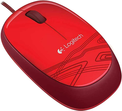 LOGITECH M105 KIRMIZI KABLOLU MOUSE 910-002945