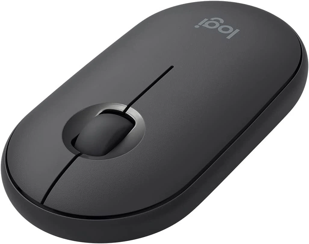 LOGITECH M350 PEBBLE KABLOSUZ MOUSE GRAFİT SİYAH