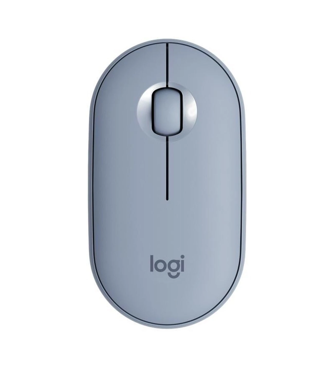 LOGİTECH M350 PEBBLE SESSİZ KABLOSUZ KOMPAKT MOUSE MAVİ/GRİ