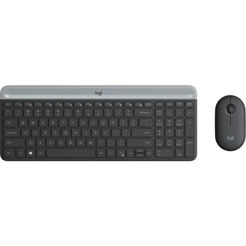 Logitech MK470 920-009435 Siyah Kablosuz Klavye Mouse Seti