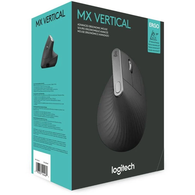 Logitech Mx Vertical 910-005448 Dikey Şarjlı Ergonomik Optik Kablosuz Mouse