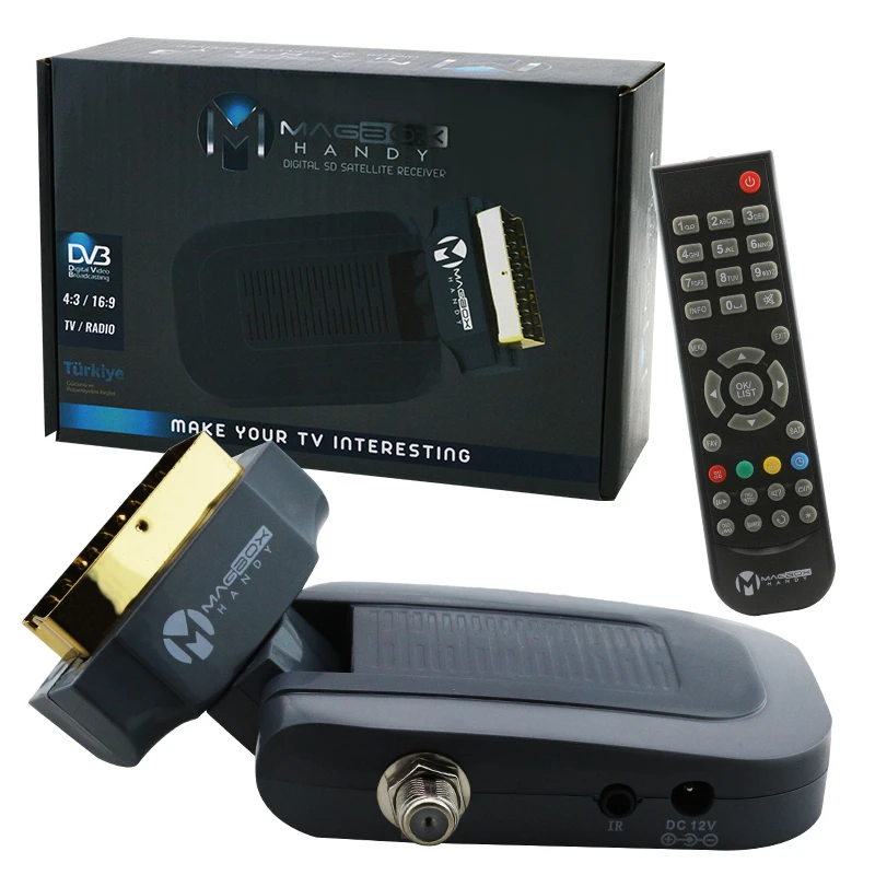 MAGBOX HANDY SCART UYDU ALICI