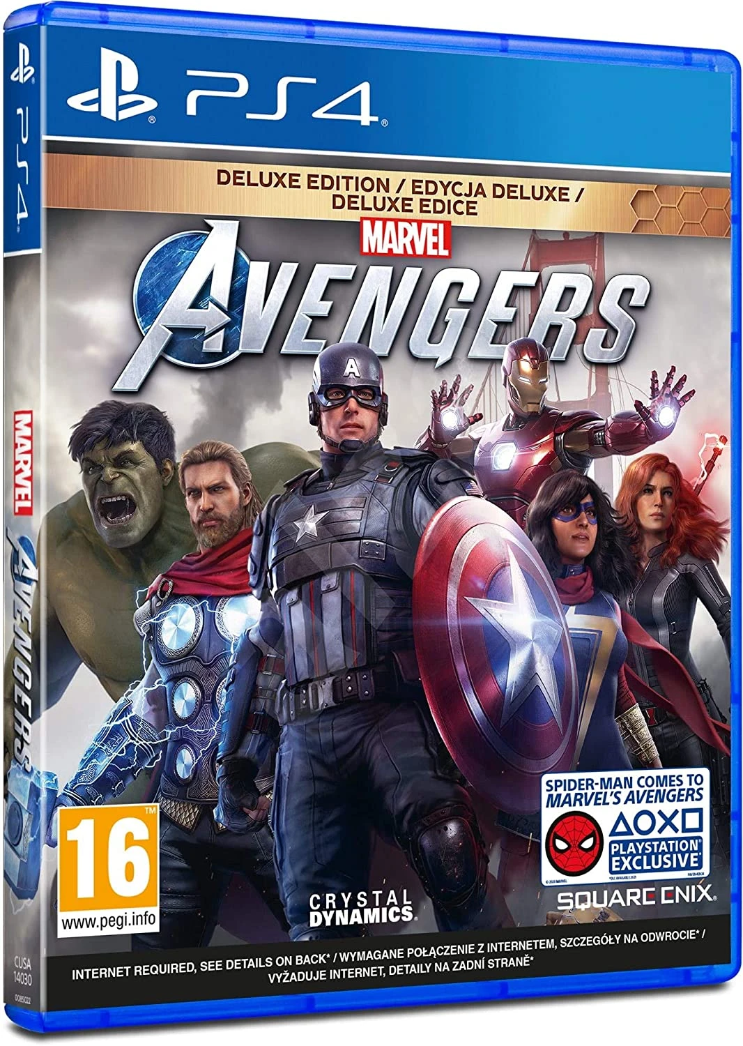 MARVEL AVENGERS DELUXE EDITION PS4 OYUN