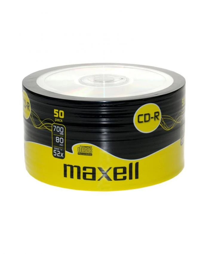 MAXELL 700-80MİN 52X RECORDABLE SHRINK  CD-R