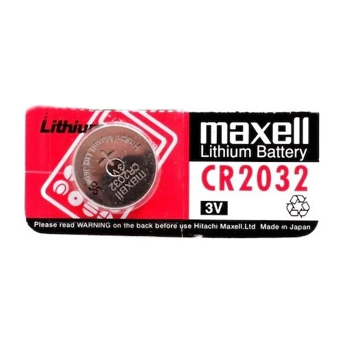 MAXELL CR2032 3 VOLT TEKLİ DÜĞME PİL