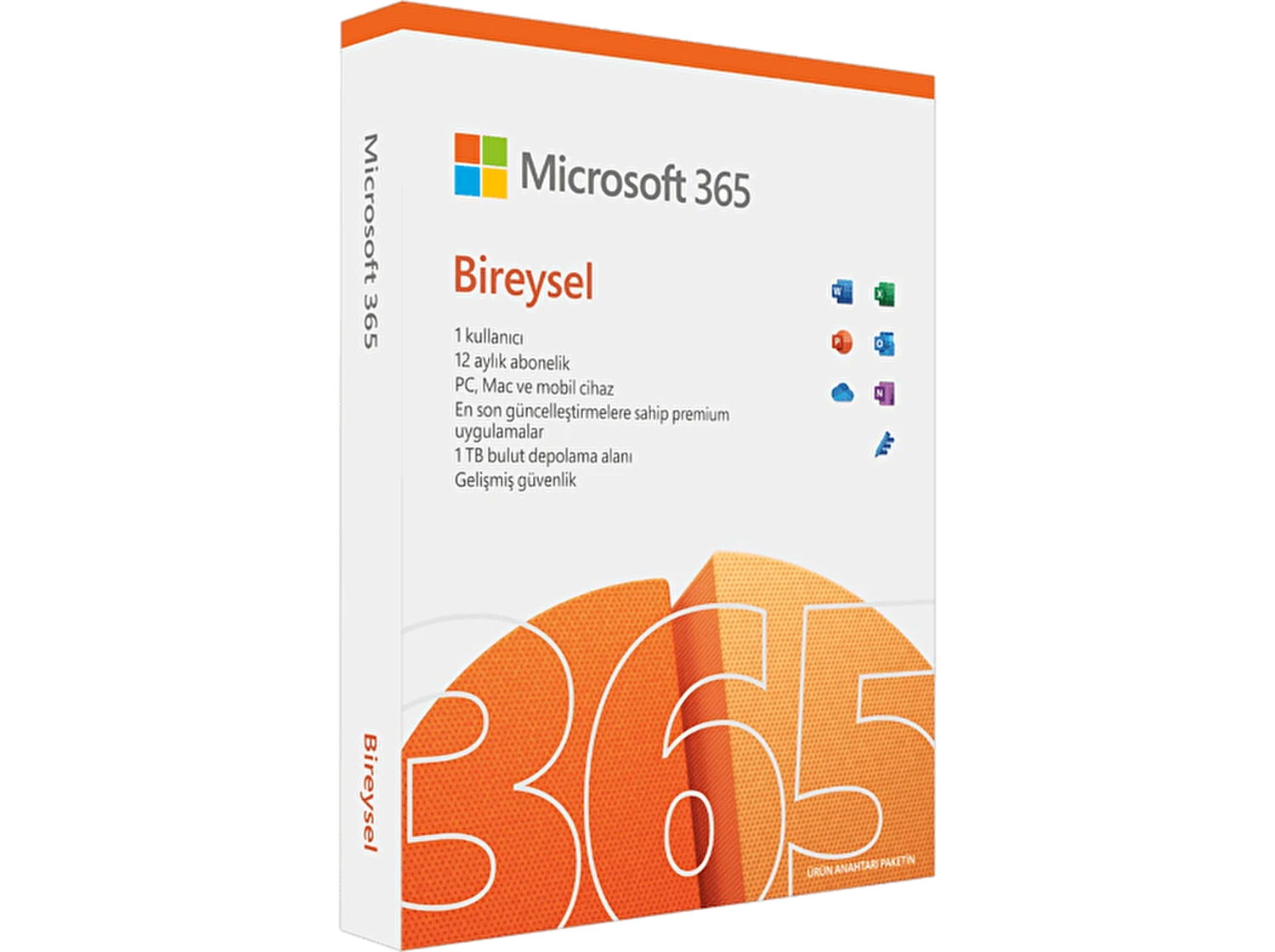 MICROSFT OFFICE 365 BİREYSEL TR (12 AYLIK ABONELİK) - YENİ