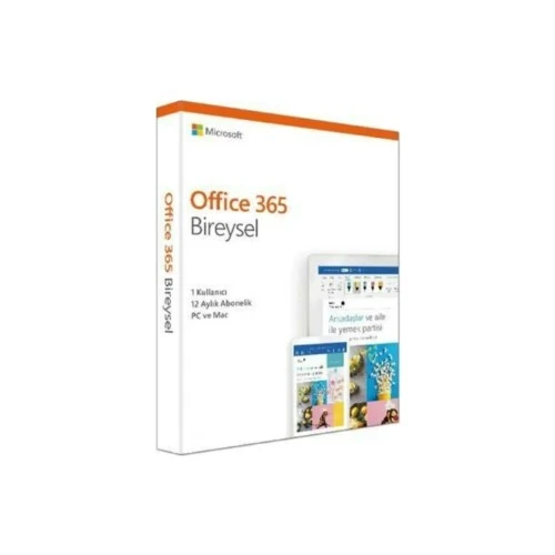 MİCROSOFT OFFİCE 365 QQ2-01015 BİREYSEL ABONELİK TÜRKÇE 1 KULLANICI 1 YIL