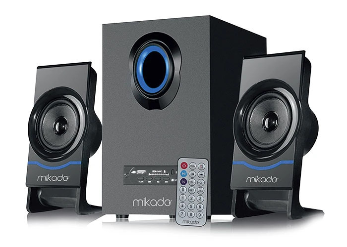 MİKADO MD-1700BT 2+1 SİYAH USB+SD+FM DESTEKLİ MULTİMEDİA BLUETOOTH SPEAKER