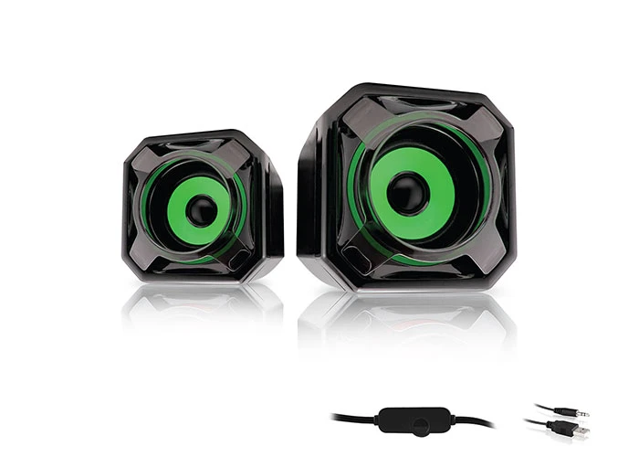 MİKADO MD-177 2.0 5W * 2 YEŞİL MİNİ USB SPEAKER