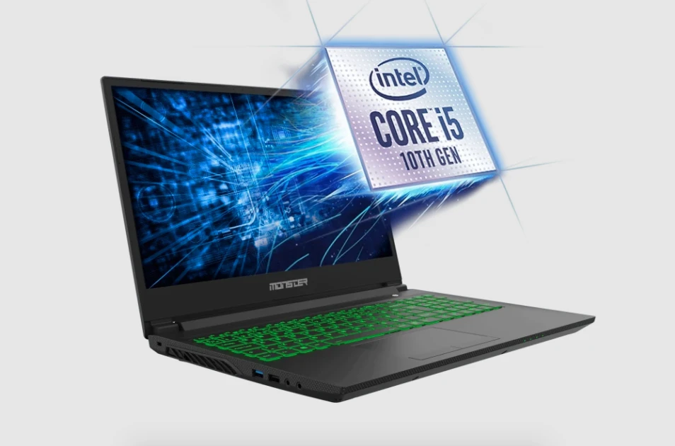 MONSTER ABRA A5 V16.5.2 İ5-10200H 8GB 256GB SSD GTX 1650 15.6'' FHD