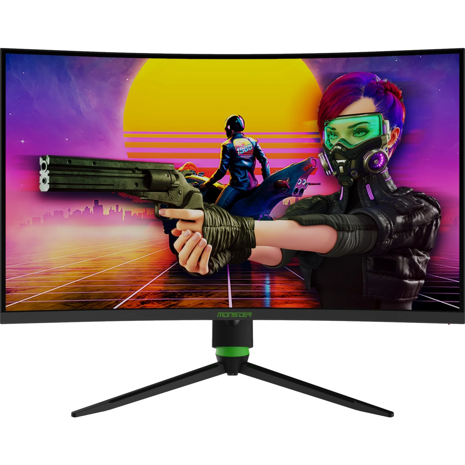 MONSTER ARYOND A32 V1.1 31.5" 165HZ 1MS (HDMI+DİSPLAY) G-SYNC QHD LED MONİTÖR