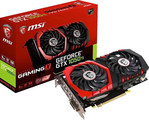 MSI GTX 1050 TI GAMING  X 4 GB 128 BIT DDR5 VGA EKRAN KARTI