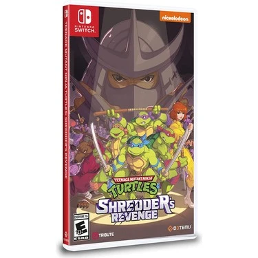 NINTENDO SWITCH OYUN NİNJA TURTLES SHREDDERS REVENGE