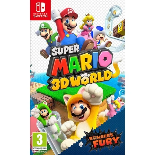 NINTENDO SWITCH OYUN SUPER MARIO 3D WORLD + BROWSER'S FURY OYUN