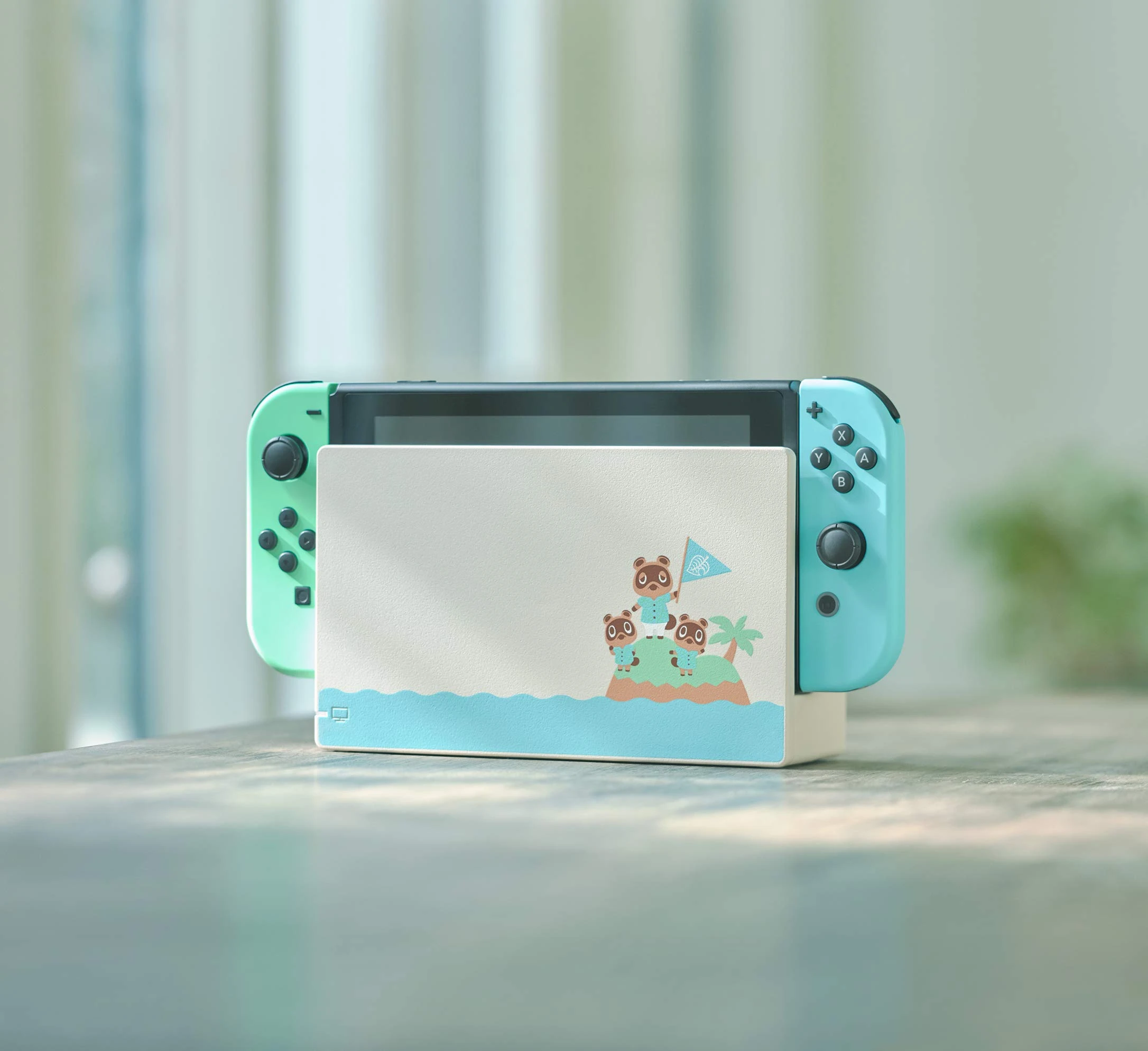 NINTENDO SWITCH SPECİAL EDITION MAVİ-YEŞİL JOY CON ANİMAL CROSSİNG OYUN + KONSOL