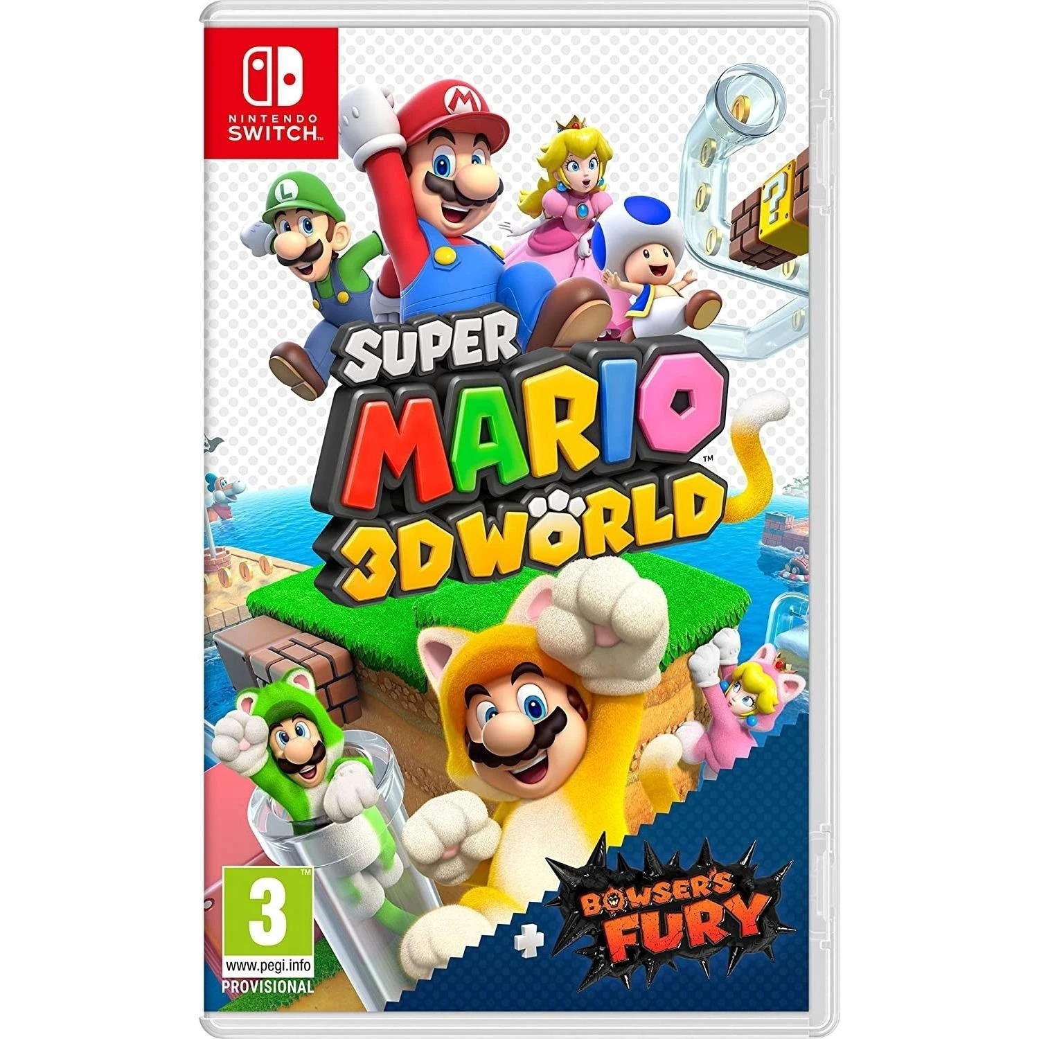 NINTENDO SWITCH SUPER MARİO 3D WORLD + BOWSER'S FURY OYUN