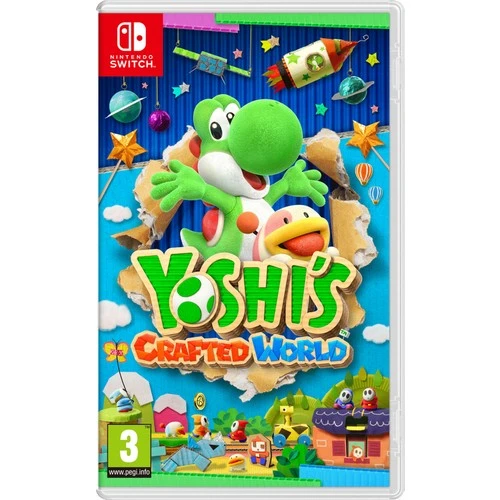 NINTENDO SWITCH YOSHİ'S CRAFTED WORLD OYUN