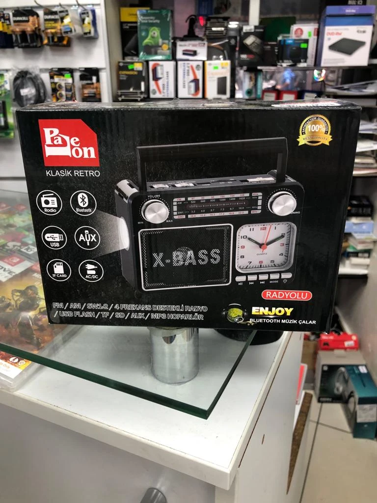 PALEON BLUETOOTH NOSTALJİ RADYO