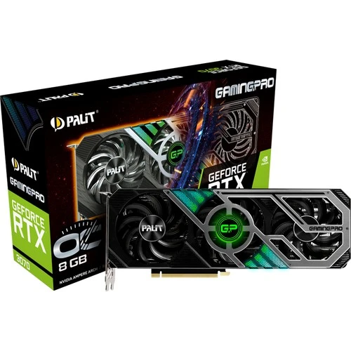 PALİT RTX3070 GAMİNG PRO 8GB 256BİT GDDR6