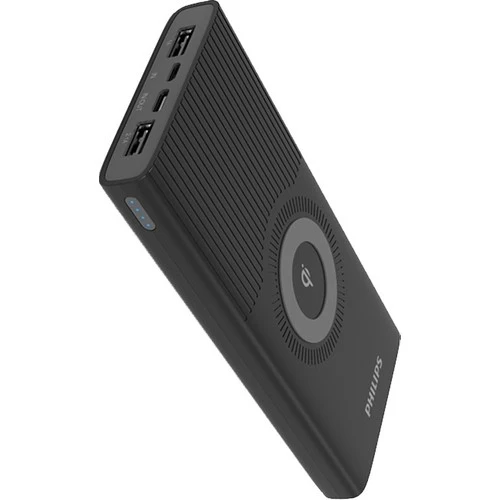 PHİLİPS DLP10026 10000 MAH Qİ 3 USB ÇIKIŞLI KABLOSUZ TAŞINABİLİR ŞARJ CİHAZI