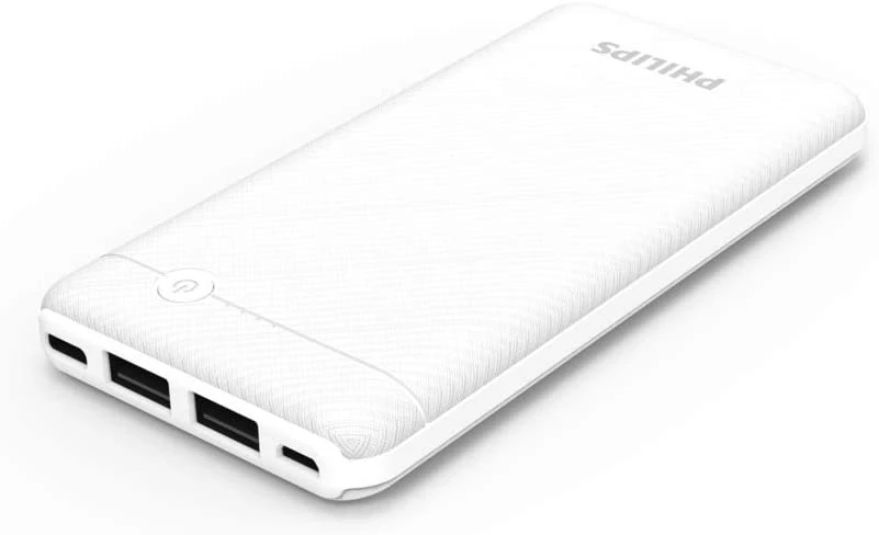 PHİLİPS DLP1710CW/97 10.000MAH 2 USB ÇIKIŞLI TAŞINABİLİR ŞARJ CİHAZI POWERBANK BEYAZ