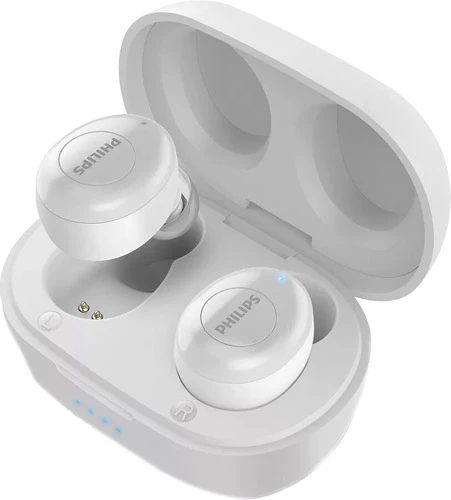 PHİLİPS TAT2205 TWS GERÇEK KABLOSUZ IPX4 SU SIÇRAMASINA VE TERE DAYANIKLI KULAK İÇİ BLUETOOTH KULAKLIK BEYAZ