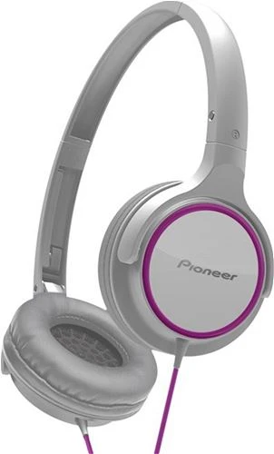 PİONEER SE-MJ512-PW KULAKÜSTÜ KULAKLIK BEYAZ PEMBE