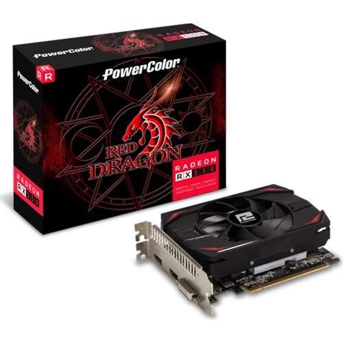 POWERCOLOR RED DRAGON RX550 2GB 128BİT GDDR5