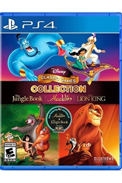 PS4 OYUN DİSNEY CLASSIC GAMES COLLECTİON (THE JUNGLE BOOK- ALAADİN- THE LİON KİNG) OYUN