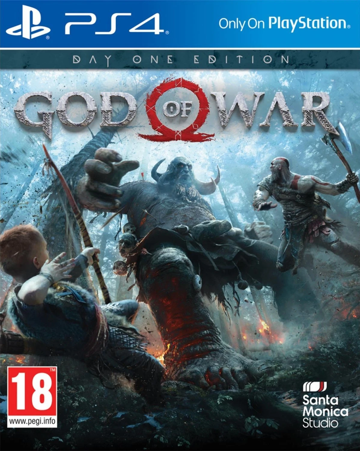 GOD OF WAR DAY ONE EDITION PS4 OYUN