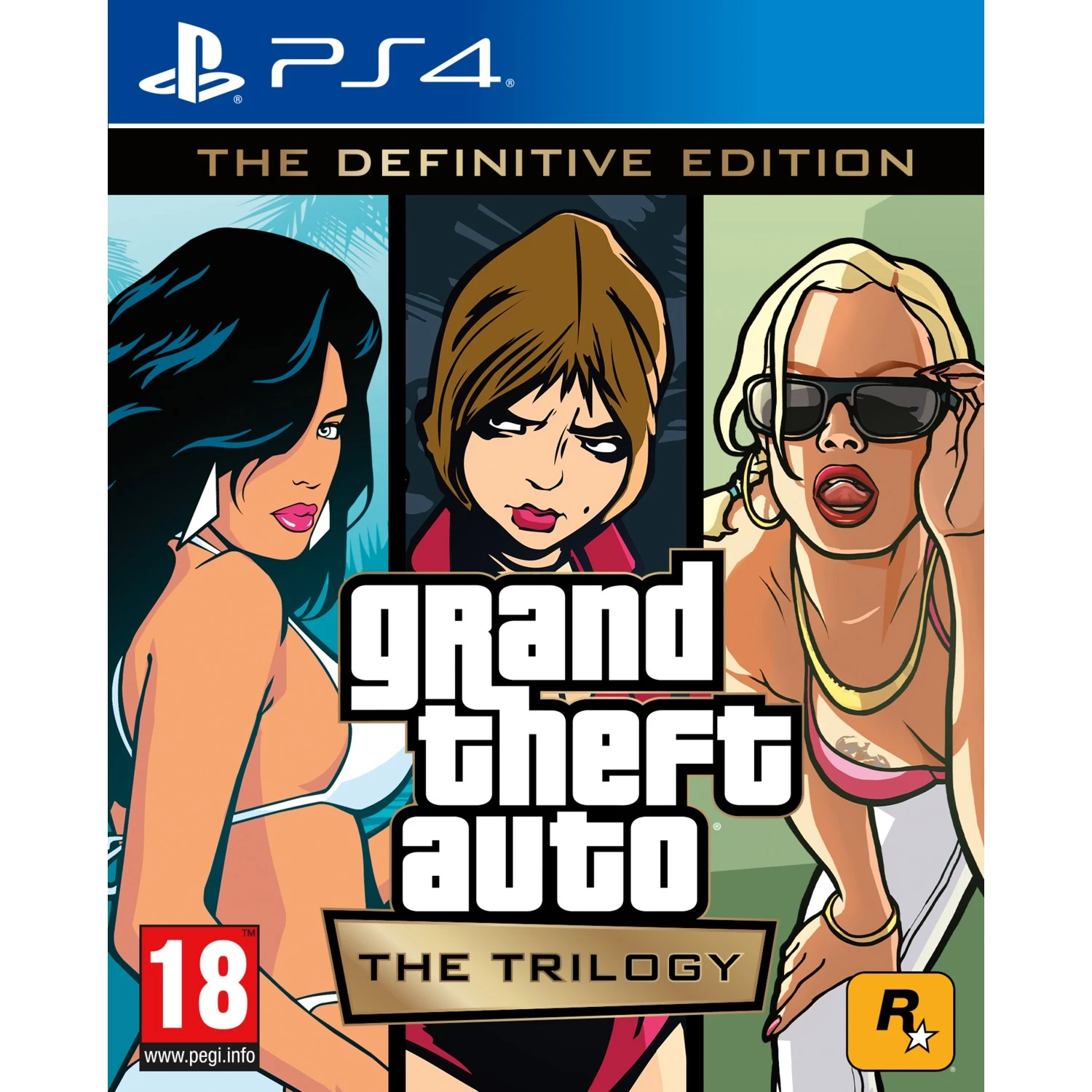 PS4 GTA Trilogy Definitive Edition Oyun
