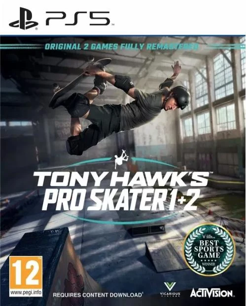 PS5 OYUN TONY HAWK'S PRO SKATER 1+2 OYUN