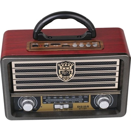 PUSULA M-113BT BLUETOOTHLU KUMANDALI USB/SD/MP3 ŞARJLI RADYO
