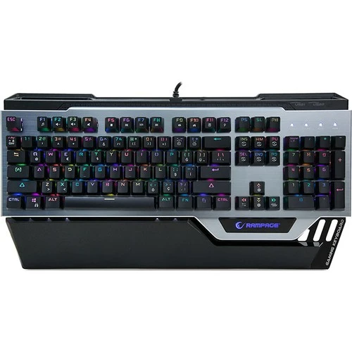 RAMPAGE KB-RX92 COMMANDER FULL RGB USB 2*USB HUB MEKANİK KLAVYE