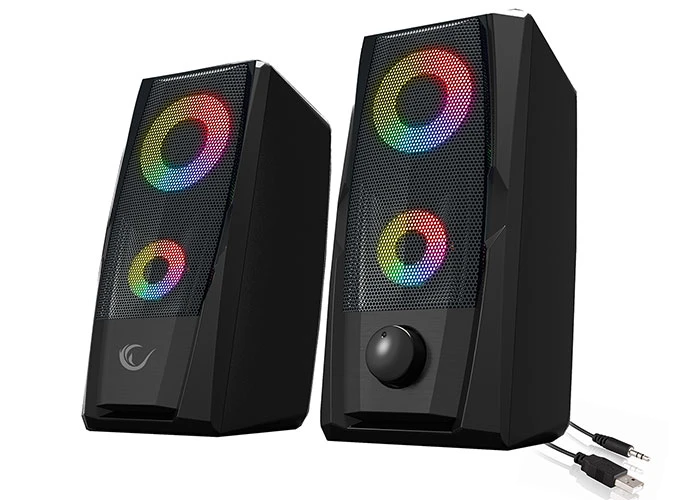 RAMPAGE RMS-X9 2.0 RGB IŞIKLI MULTİMEDİA 5V 30DB GAMİNG OYUNCU SPEAKER