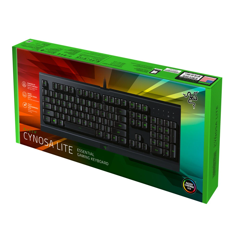 RAZER CYNOSA LİTE CHROMA GAMİNG KLAVYE TÜRKÇE