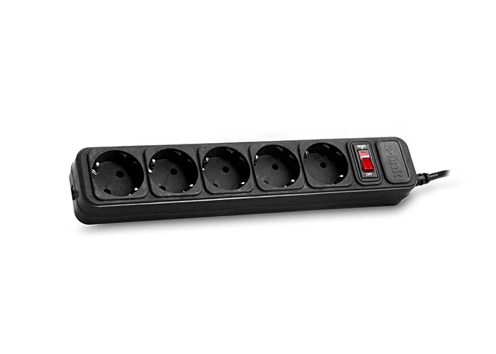 S-LİNK SPG3-J-10 3M 306JOULE 5Lİ AKIM KOR. PRİZ ÇOKLAYICI