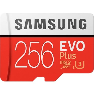 SAMSUNG EVO PLUS 256 GB MİCRO SD KART 4K