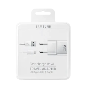 SAMSUNG TRAVEL ADAPTER (AFC) EP-TA20E WHİTE TYPE C / EP-TA20EWECGWW