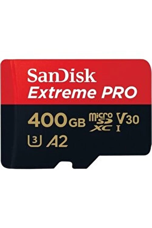 SANDISK EXTREME PRO 400GB MİCRO SDXC UHS-1 A2 170MB/S HAFIZA KARTI