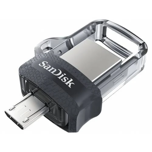 SanDisk Ultra Dual Drive m3.0 SDDD3-064G-G46 64 GB Flash Bellek