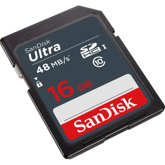 SANDISK ULTRA SDHC 16GB 48MB/S CLASS 10 UHS-I SDSDUNB-016G-GN3IN