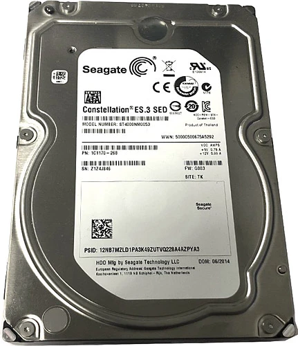 SEAGATE CONSTELLATİON 3.5 4TB ST4000NM0053 HARD DİSK