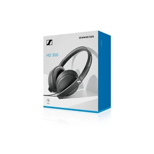 SENNHEİSER HD 300 KABLOLU KULAK ÜSTÜ KULAKLIK SİYAH