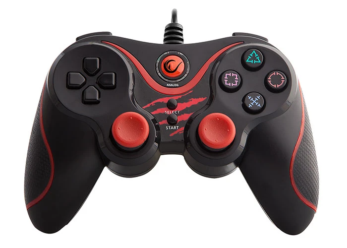 SNOPY RAMPAGE SG-R601 PS3/PC KIRMIZI USB 1.8M JOYPAD